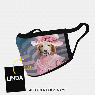 Personalized Dog Gift Idea - Royal Dog's Portrait 11 For Dog Lovers - Cloth Mask